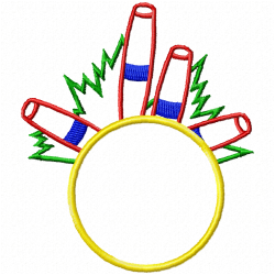 Bowling Embroidery Design 8 Bowling Embroidery Design 8